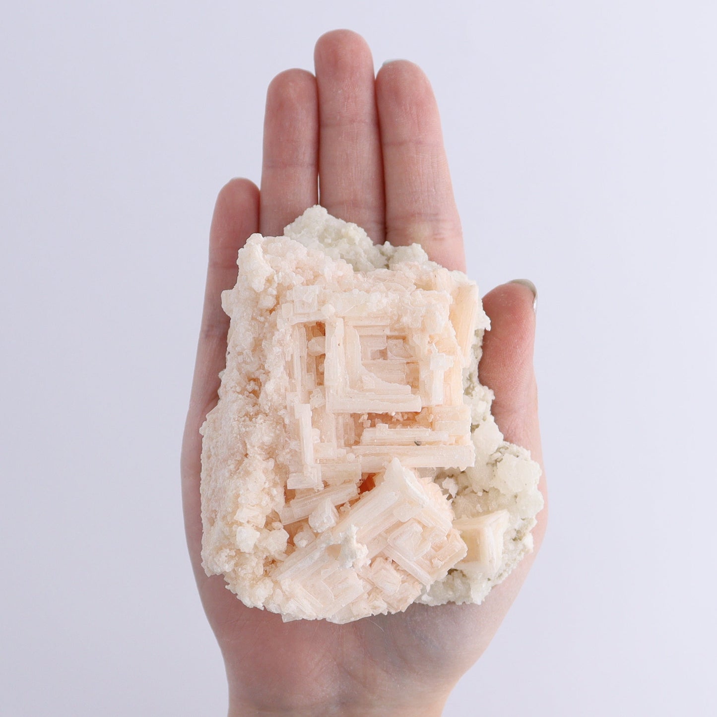 Halite on Trona from Owens Lake Set of 6 - Expert Wholesale and Supplier of Wholesale Crystals & Bulk Gemstones, ["California","Flats","Halite","halite on trona","Pink Halite","United States"]