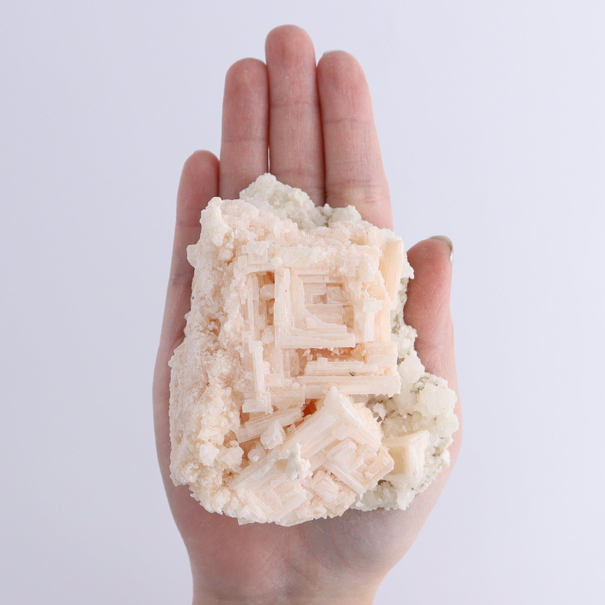 Halite on Trona from Owens Lake Set of 6 - Expert Wholesale and Supplier of Wholesale Crystals & Bulk Gemstones, ["California","Flats","Halite","halite on trona","Pink Halite","United States"]