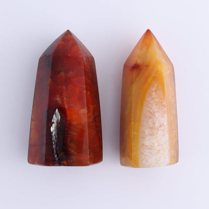Carnelian Towers Set of 14 - Expert Wholesale and Supplier of Wholesale Crystals & Bulk Gemstones, ["carnelian","Madagascar","Towers"]