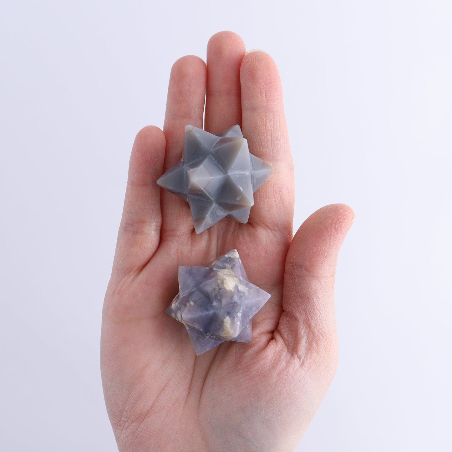 Mixed Stones Stars Set of 15 - Expert Wholesale and Supplier of Wholesale Crystals & Bulk Gemstones, ["jasper","Quartz","Rose Quartz","stars"]