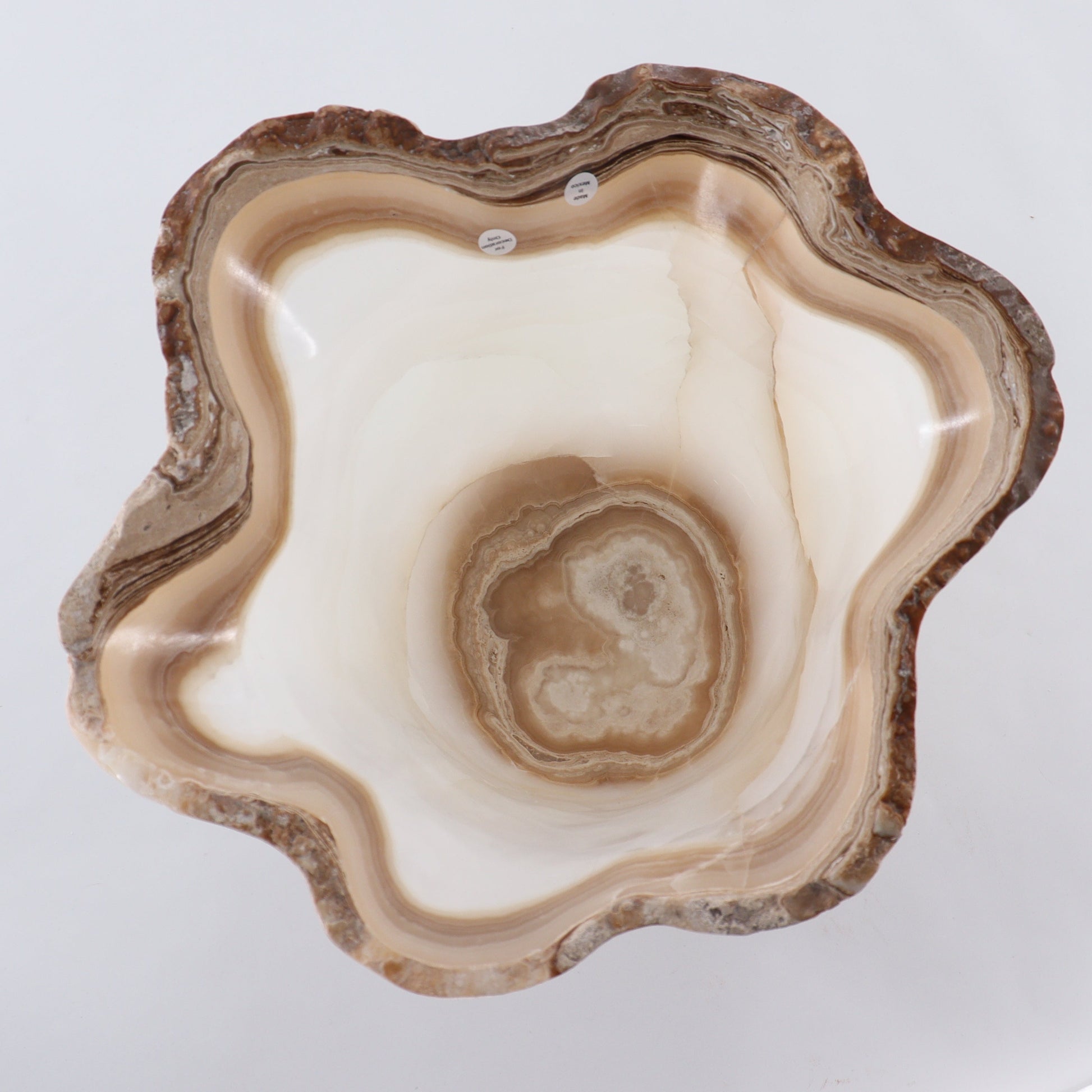 Mexican Onyx/Calcite Bowl - Expert Wholesale and Supplier of Wholesale Crystals & Bulk Gemstones, ["Bowls","Calcite","Mexico","onyx"]
