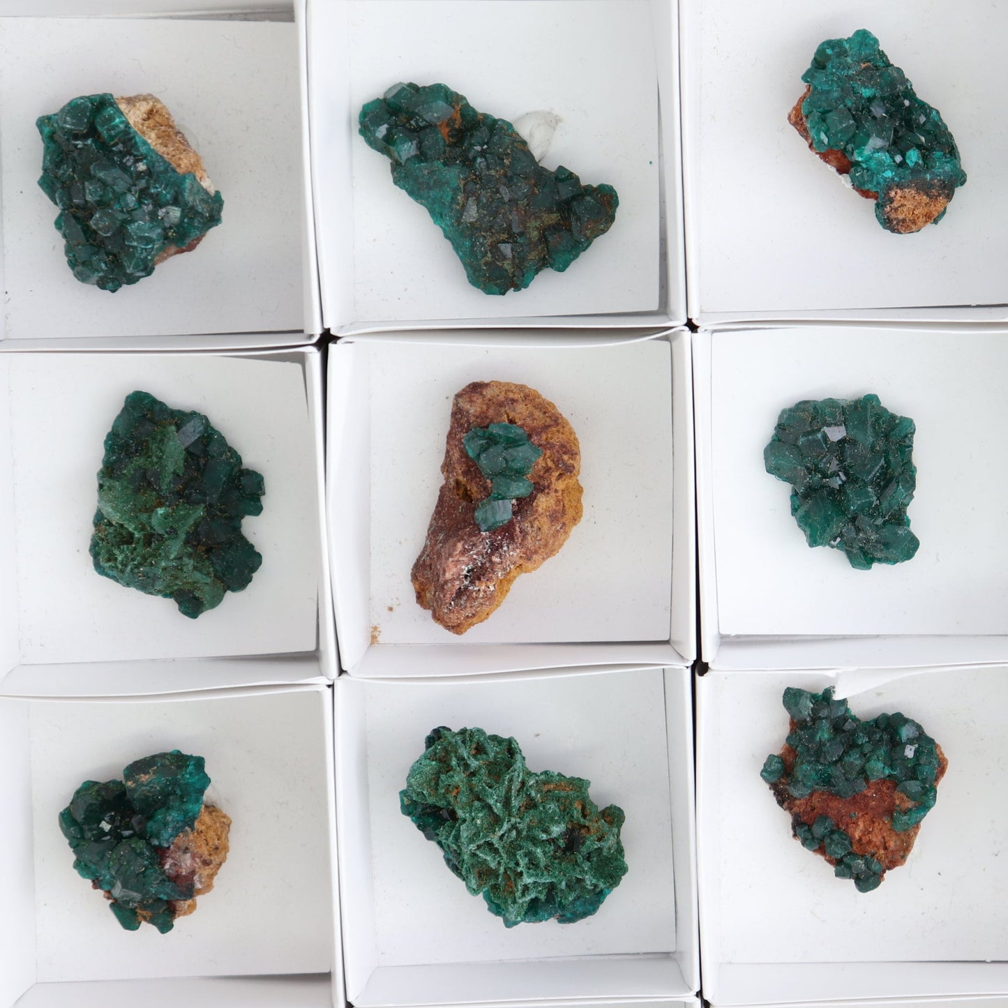 Dioptase Set of 15