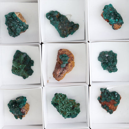Dioptase Set of 15