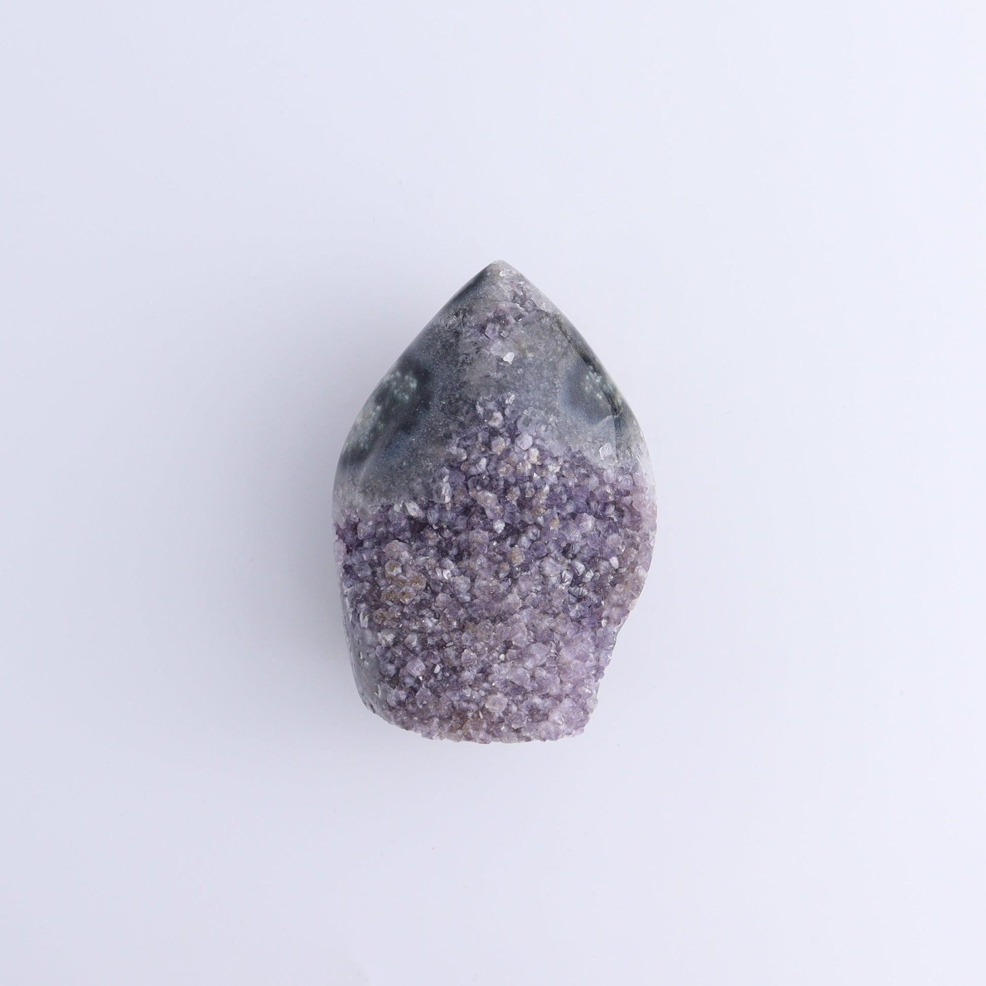 Uruguay Druzy Amethyst Flames Set of 4 - Expert Wholesale and Supplier of Wholesale Crystals & Bulk Gemstones, ["Amethyst","flames","Uruguay"]