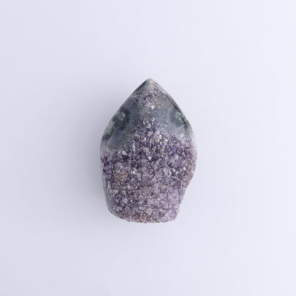 Uruguay Druzy Amethyst Flames Set of 4 - Expert Wholesale and Supplier of Wholesale Crystals & Bulk Gemstones, ["Amethyst","flames","Uruguay"]