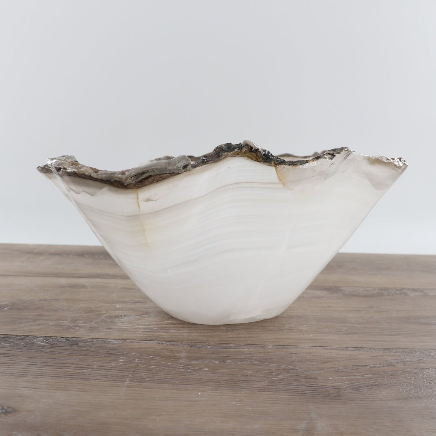 Mexican Onyx/Calcite Bowl 15"