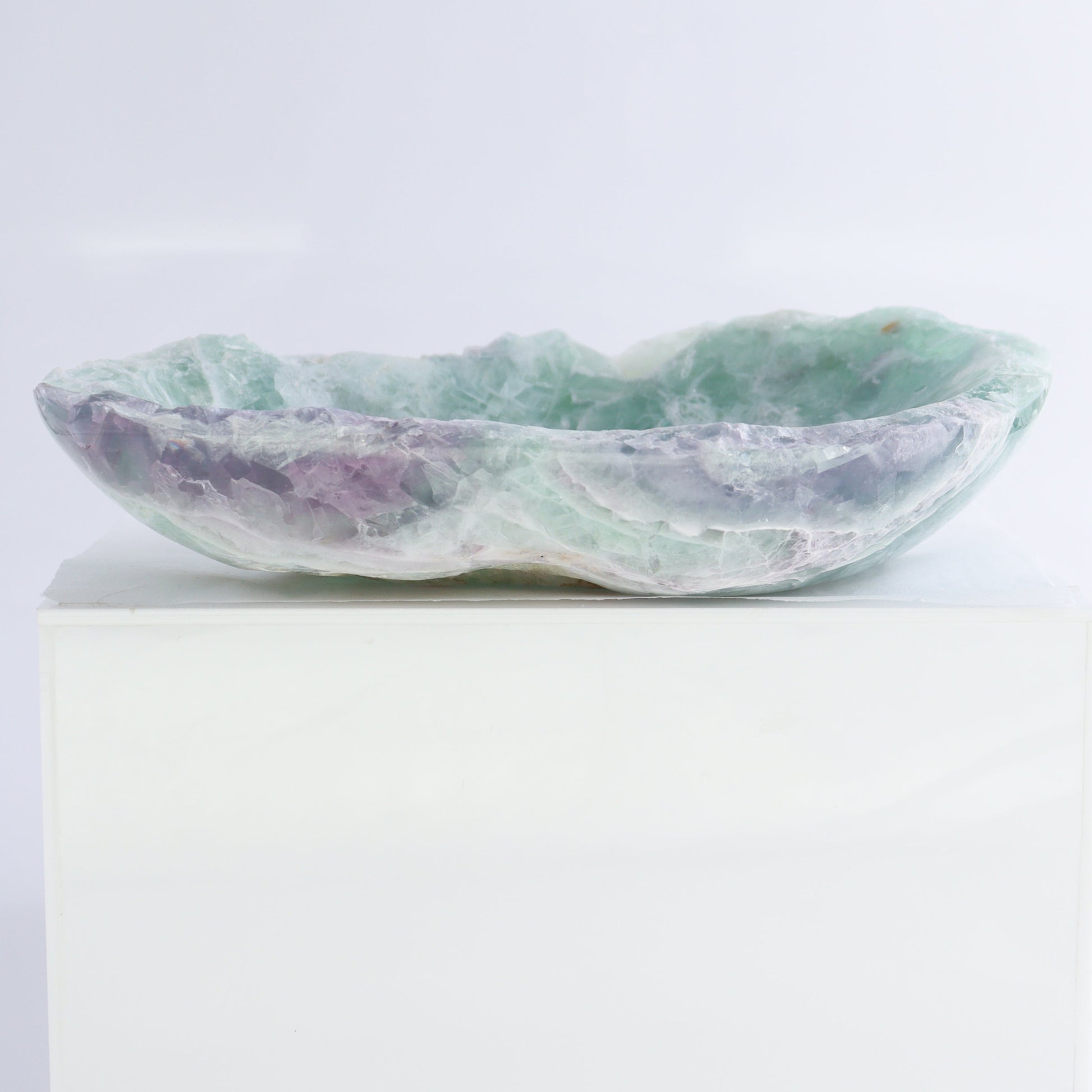 Fluorite Bowls Set of 2 - Expert Wholesale and Supplier of Wholesale Crystals & Bulk Gemstones, ["Bowls","Fluorite","Mexico"]