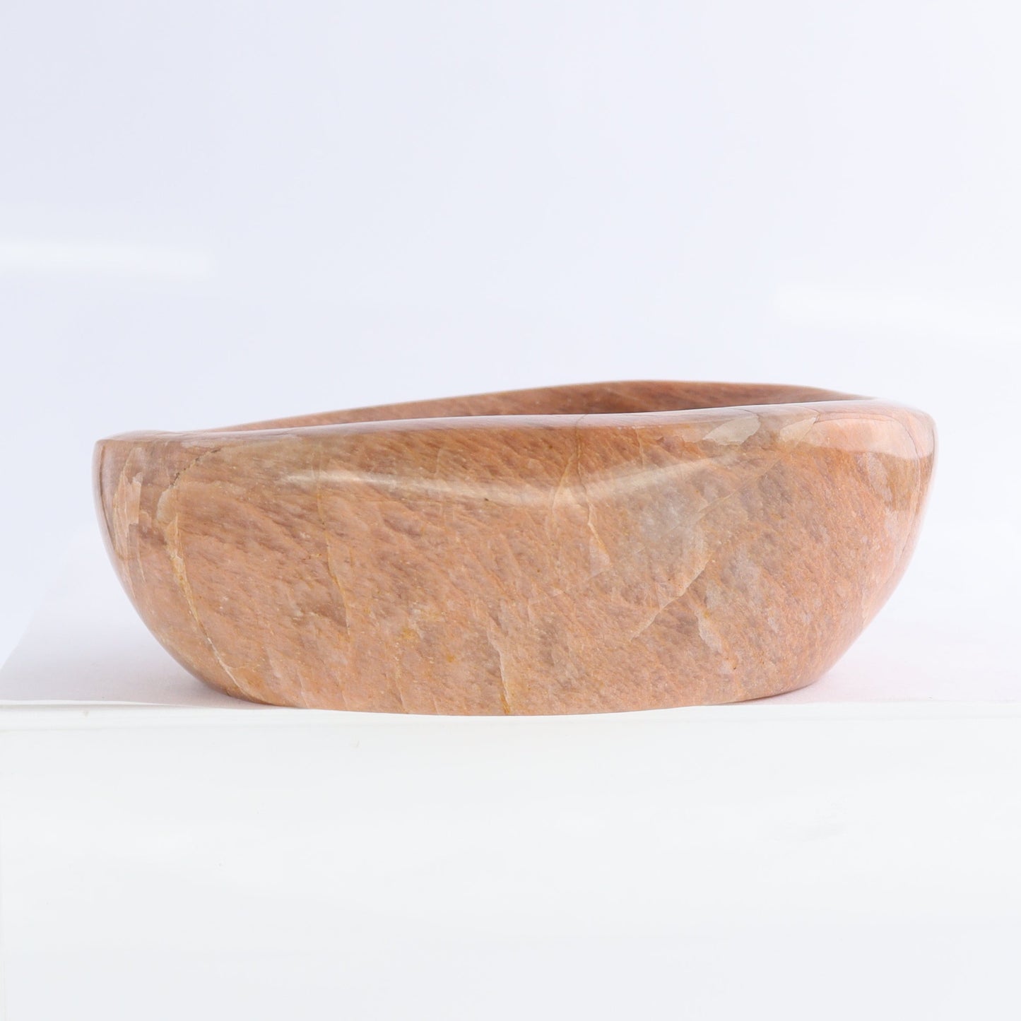 Peach Moonstone Bowl Set of 4 - Expert Wholesale and Supplier of Wholesale Crystals & Bulk Gemstones, ["bowl","Bowls","Peach Moonstone"]