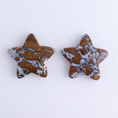 Brecciated Jasper Stars Set of 11 - Expert Wholesale and Supplier of Wholesale Crystals & Bulk Gemstones, ["Brecciated Jasper","Indonesia","stars"]