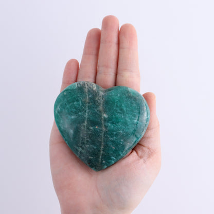 Amazonite Hearts Set of 12 - Expert Wholesale and Supplier of Wholesale Crystals & Bulk Gemstones, ["Amazonite","Hearts","Madagascar"]