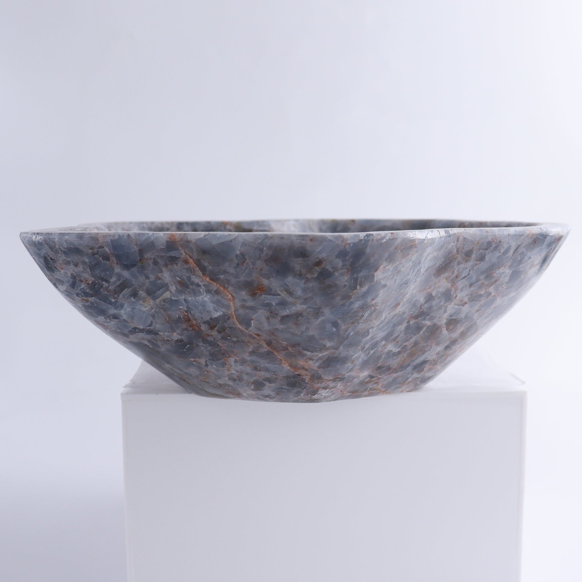 Blue Calcite Bowl - Expert Wholesale and Supplier of Wholesale Crystals & Bulk Gemstones, ["Blue Calcite","bowl","Bowls","Calcite","Mexico"]