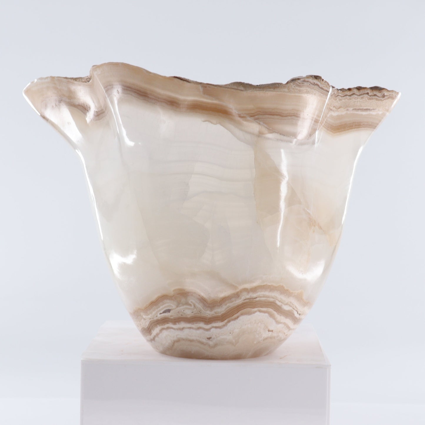 Mexican Onyx/Calcite Bowl - Expert Wholesale and Supplier of Wholesale Crystals & Bulk Gemstones, ["Bowls","Calcite","Mexico","onyx"]
