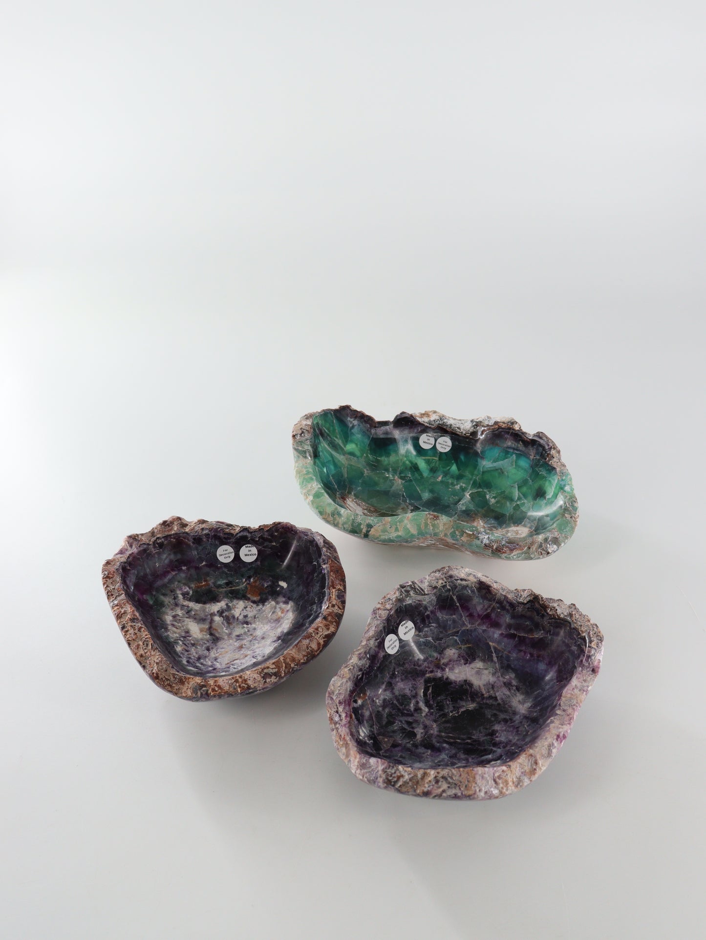 Fluorite Bowls Set of 3 - Expert Wholesale and Supplier of Wholesale Crystals & Bulk Gemstones, []