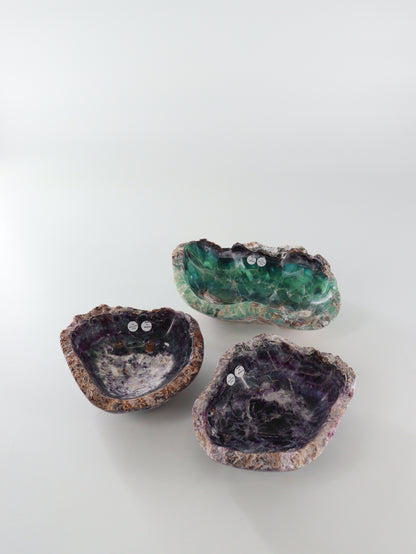 Fluorite Bowls Set of 3 - Expert Wholesale and Supplier of Wholesale Crystals & Bulk Gemstones, []