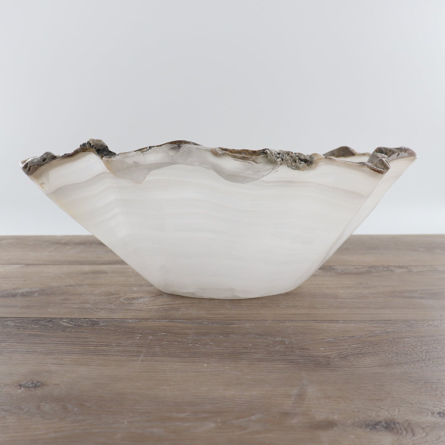 Mexican Onyx/Calcite Bowl 15"