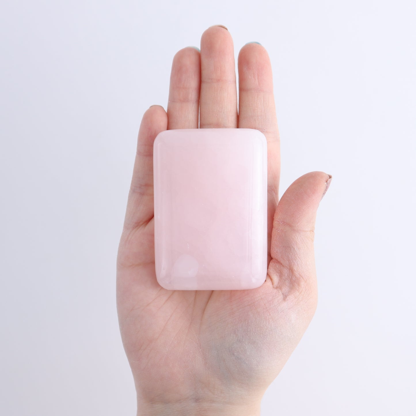 Pink Mangano Calcite Rectangles Set of 20