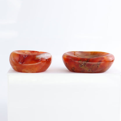 Carnelian Bowls Set of 6