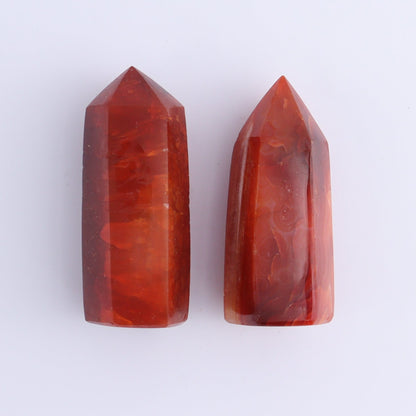 Carnelian Towers Set of 14 - Expert Wholesale and Supplier of Wholesale Crystals & Bulk Gemstones, ["carnelian","Madagascar","Towers"]