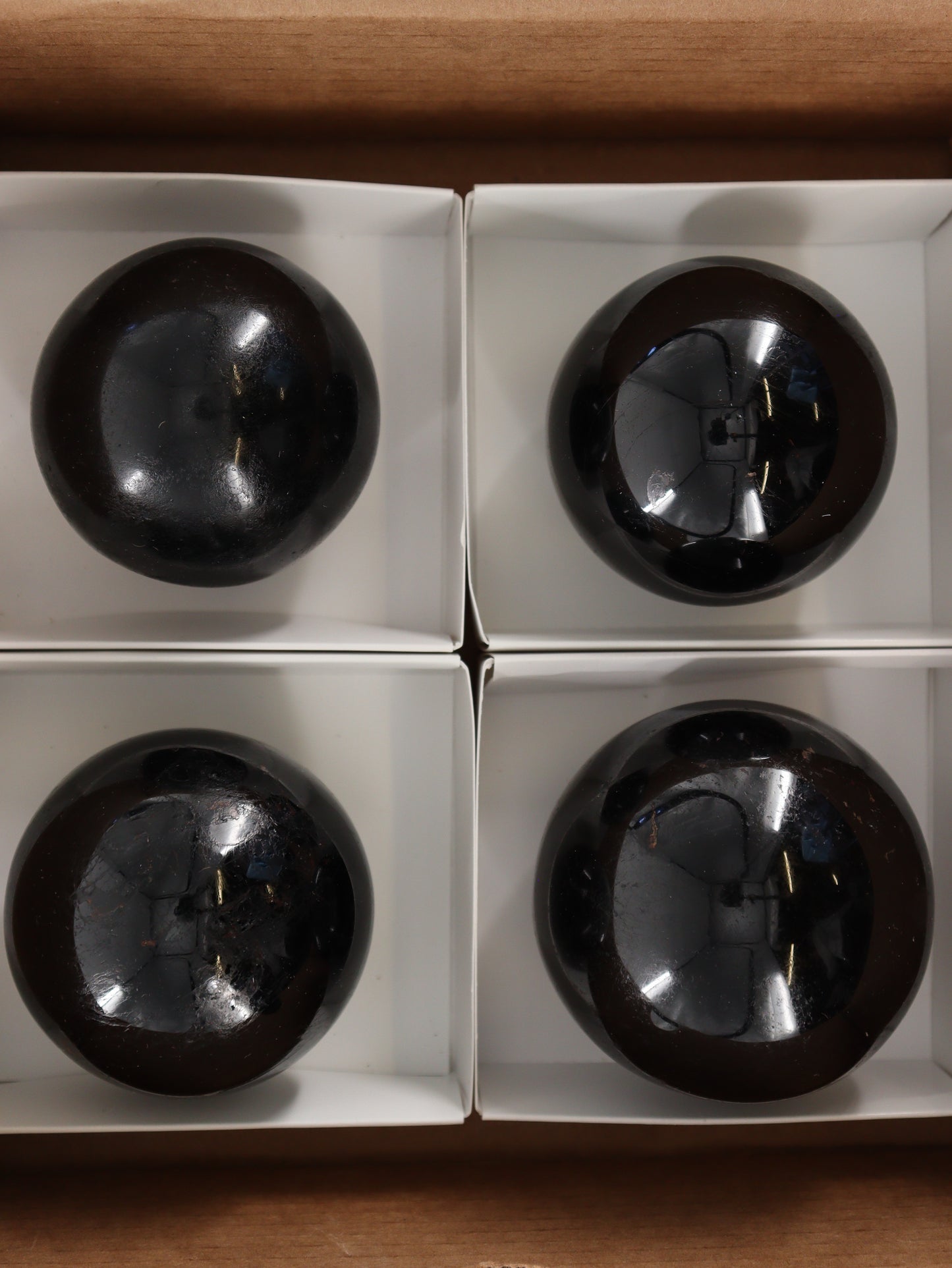 Tourmaline Spheres Set of 4 - Expert Wholesale and Supplier of Wholesale Crystals & Bulk Gemstones, []