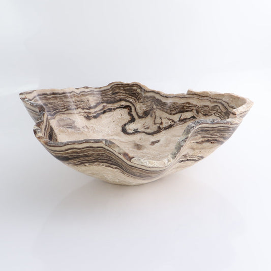 Mexican Onyx/Calcite Bowl 14"