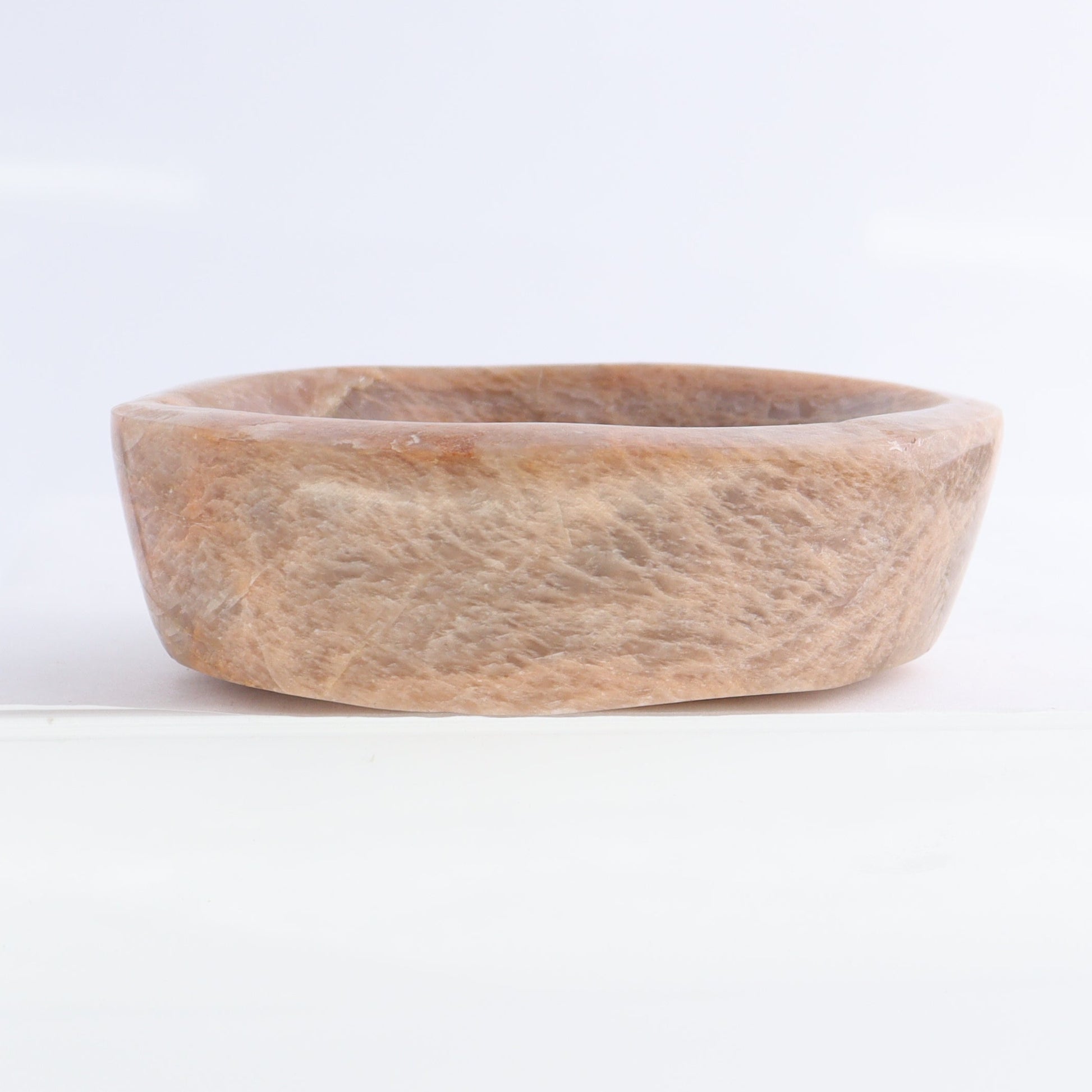 Peach Moonstone Bowl Set of 4 - Expert Wholesale and Supplier of Wholesale Crystals & Bulk Gemstones, ["bowl","Bowls","Peach Moonstone"]