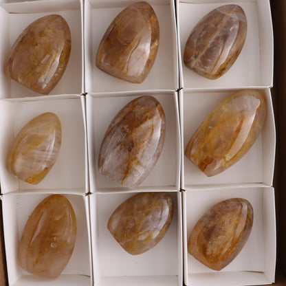 Hematite Freeforms Set of 12 - Expert Wholesale and Supplier of Wholesale Crystals & Bulk Gemstones, ["Freeform","Hematite","Madagascar"]