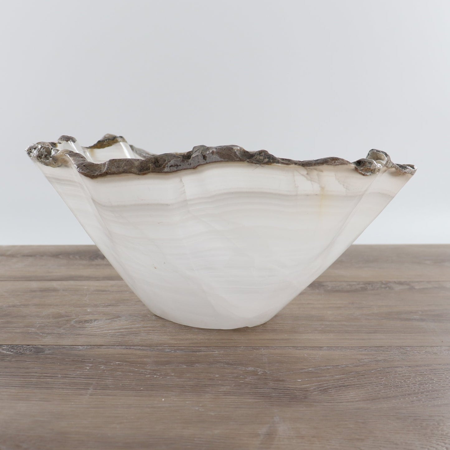 Mexican Onyx/Calcite Bowl 15"