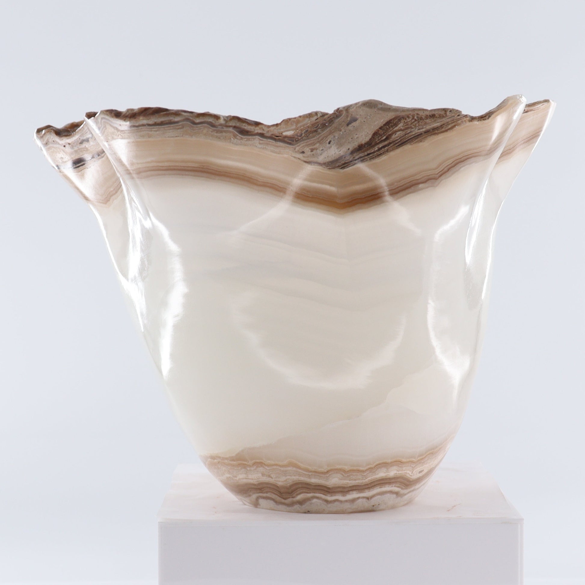 Mexican Onyx/Calcite Bowl - Expert Wholesale and Supplier of Wholesale Crystals & Bulk Gemstones, ["Bowls","Calcite","Mexico","onyx"]