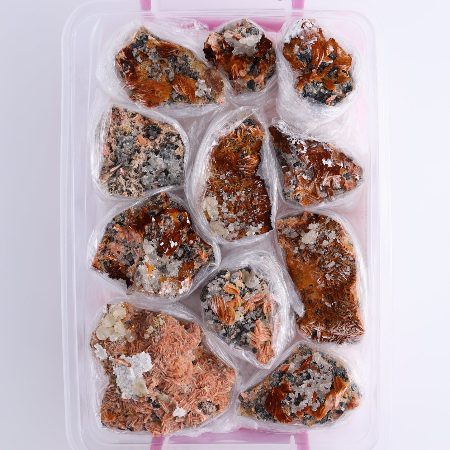 Cerussite Barite from Morocco Flat - Expert Wholesale and Supplier of Wholesale Crystals & Bulk Gemstones, ["Cerussite Barite","close_70","Flats","Morocco"]