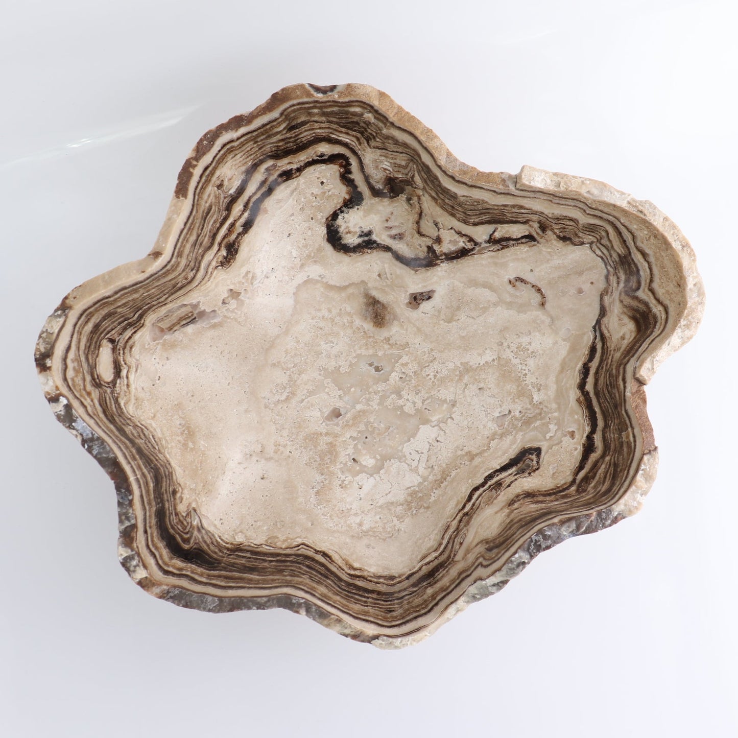 Mexican Onyx/Calcite Bowl 14"