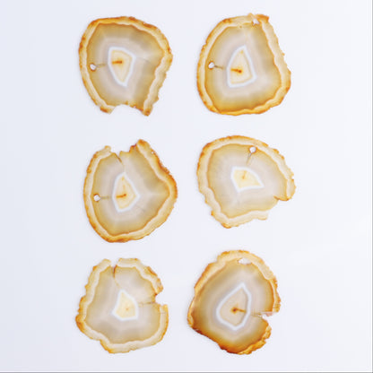 Iris Agate Slices Set of 6 - Expert Wholesale and Supplier of Wholesale Crystals & Bulk Gemstones, ["Agate","Iris Agate","Slices and Slabs"]