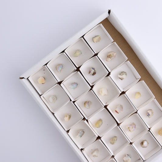 Ethiopian Opal Set of 24 - Expert Wholesale and Supplier of Wholesale Crystals & Bulk Gemstones, ["Ethiopia","ethiopian opal","Opal"]