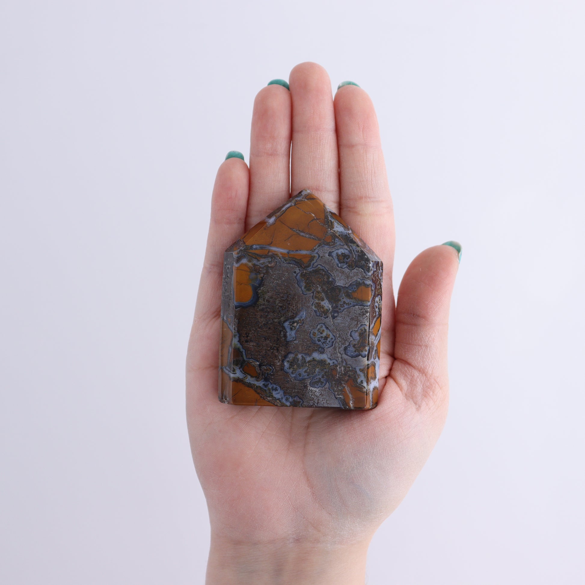 Brecciated Jasper Points Set of 9 - Expert Wholesale and Supplier of Wholesale Crystals & Bulk Gemstones, ["Brecciated Jasper","Indonesia","Points"]