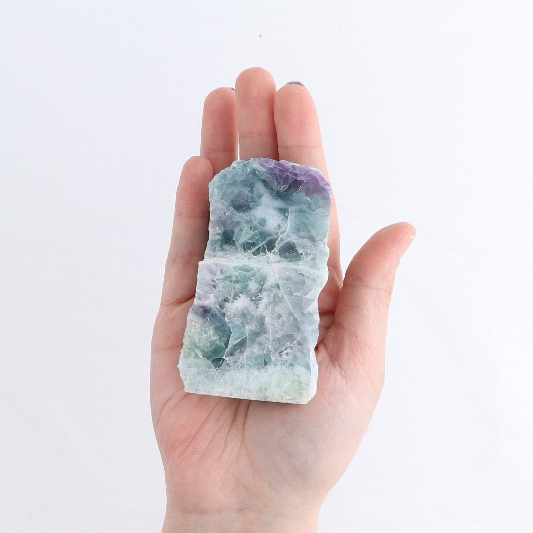 Fluorite Face Polished Set of 5