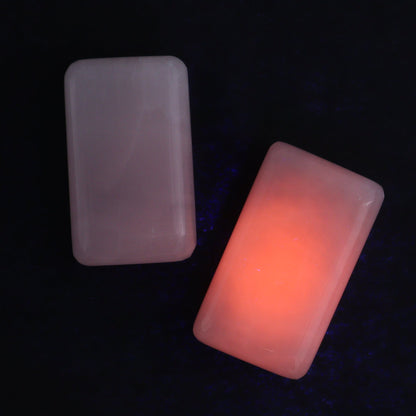Pink Mangano Calcite Rectangles Set of 8 - Expert Wholesale and Supplier of Wholesale Crystals & Bulk Gemstones, ["Calcite","Madagascar","Pink Calcite","Rectangle"]