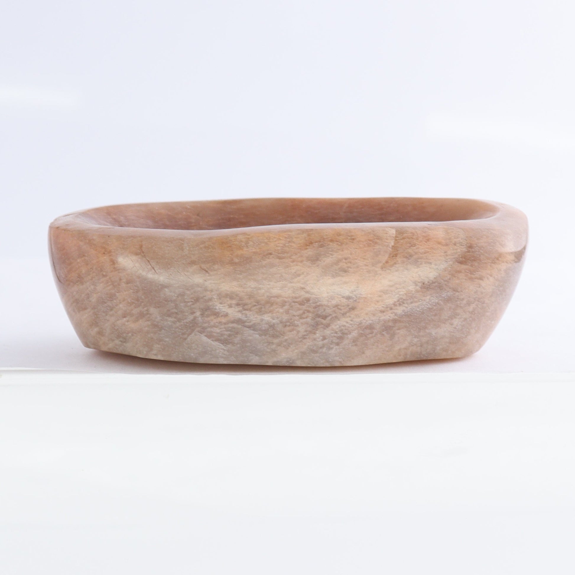 Peach Moonstone Bowl Set of 4 - Expert Wholesale and Supplier of Wholesale Crystals & Bulk Gemstones, ["bowl","Bowls","Peach Moonstone"]