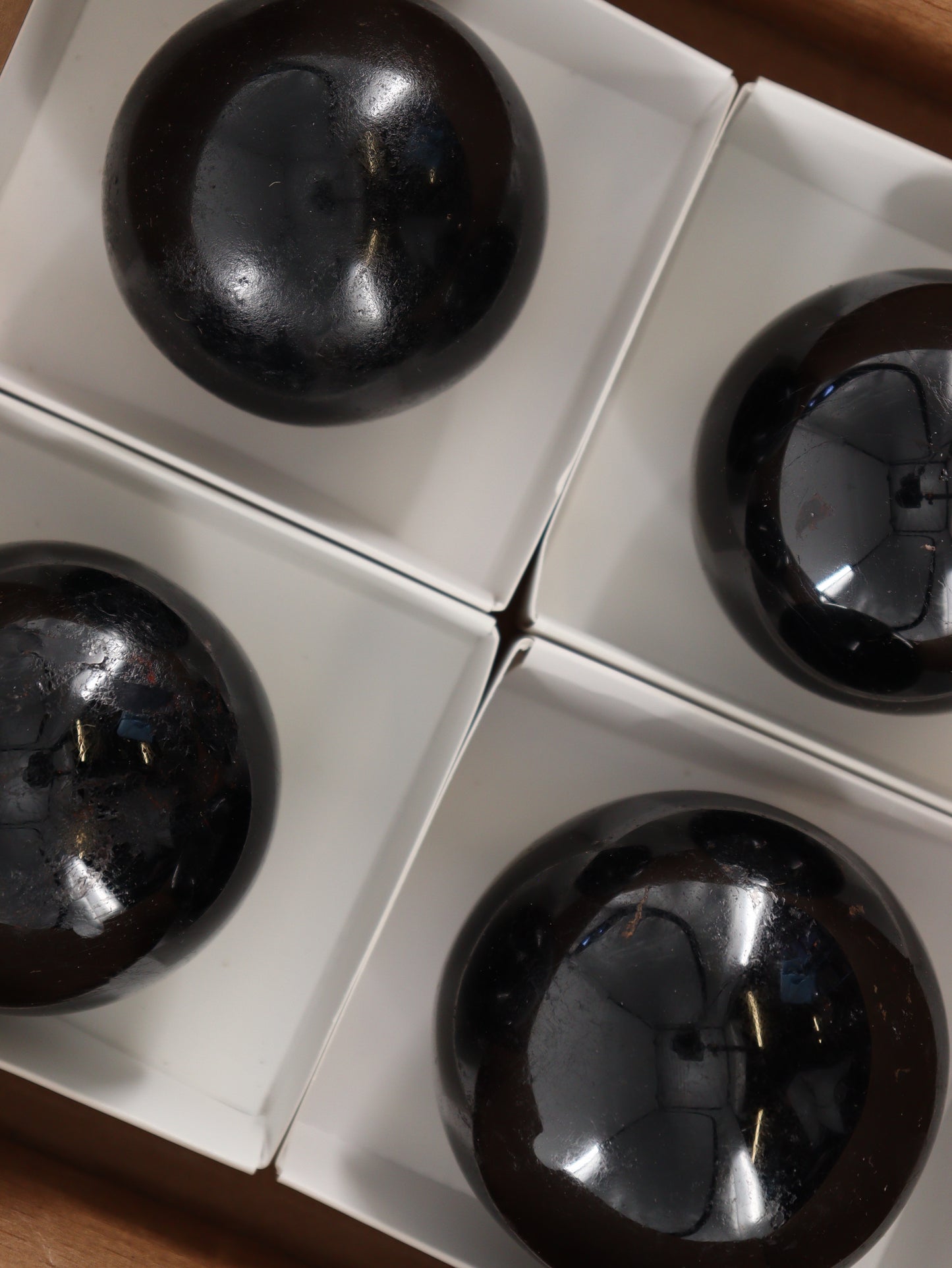 Tourmaline Spheres Set of 4 - Expert Wholesale and Supplier of Wholesale Crystals & Bulk Gemstones, []