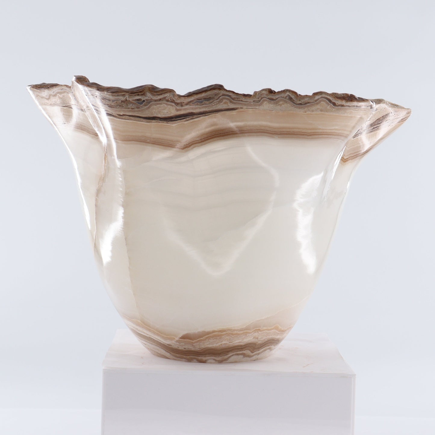 Mexican Onyx/Calcite Bowl - Expert Wholesale and Supplier of Wholesale Crystals & Bulk Gemstones, ["Bowls","Calcite","Mexico","onyx"]