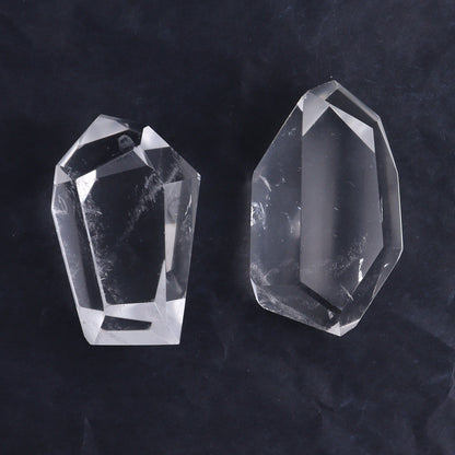Quartz Freeforms Set of 5 - Expert Wholesale and Supplier of Wholesale Crystals & Bulk Gemstones, ["Brazil","Clear Quartz","Freeform","Freeforms","Points","Quartz"]