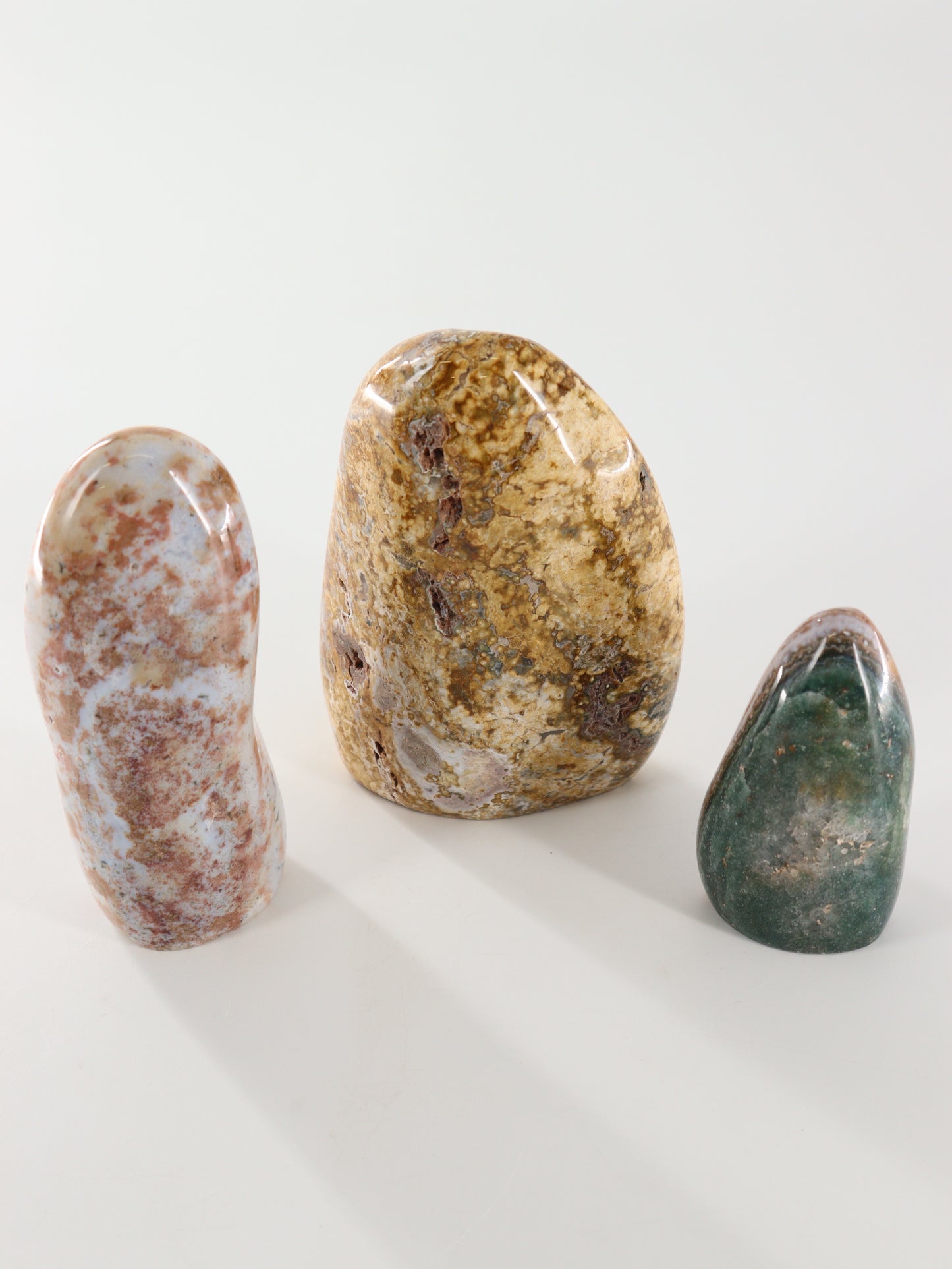 Ocean/Sea Jasper Freeforms Set of 3 - Expert Wholesale and Supplier of Wholesale Crystals & Bulk Gemstones, []