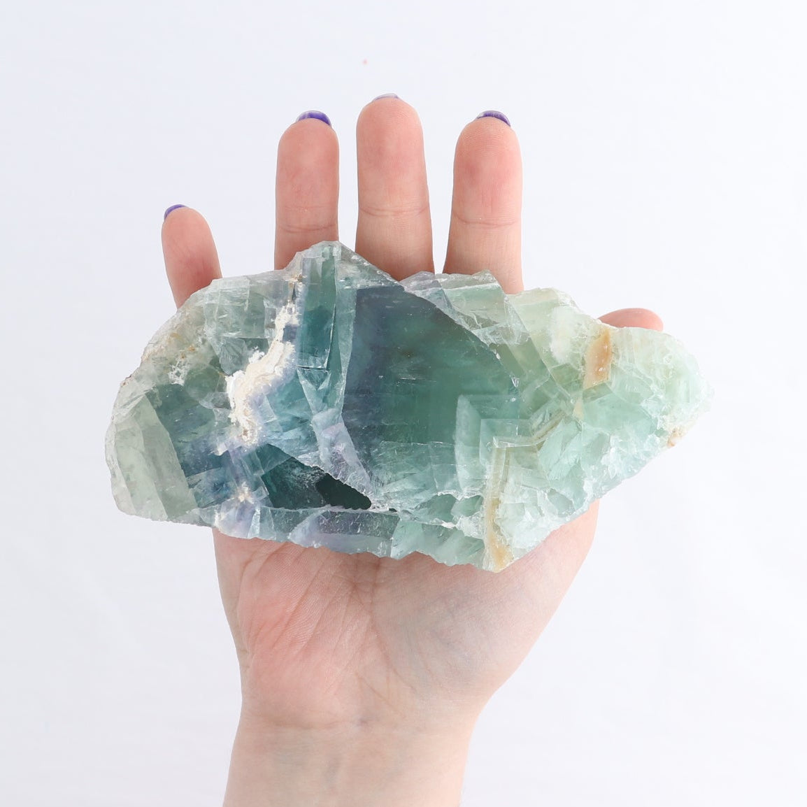 Fluorite Face Polished Set of 5