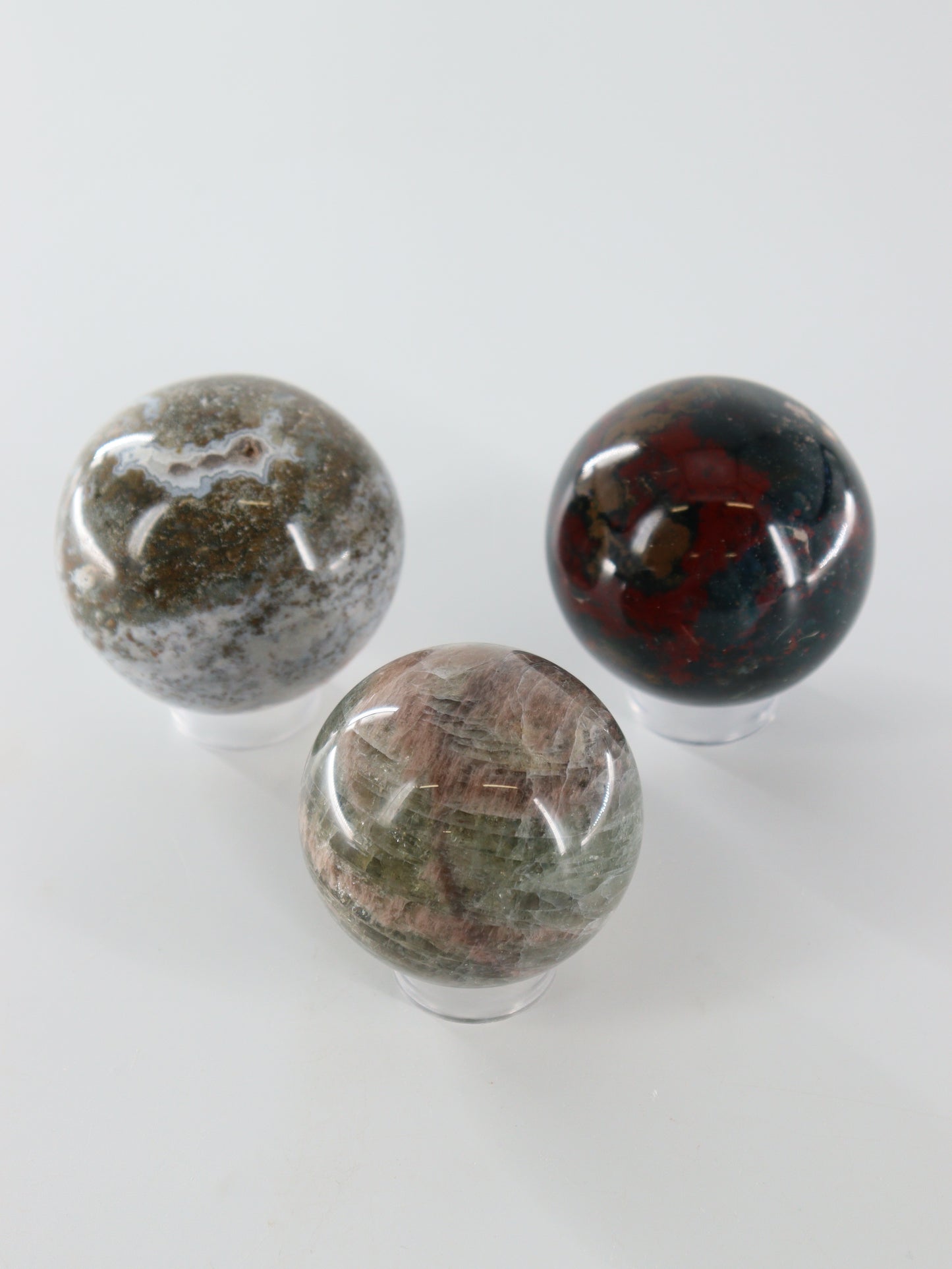 Fancy Jasper Spheres Set of 12 - Expert Wholesale and Supplier of Wholesale Crystals & Bulk Gemstones, []