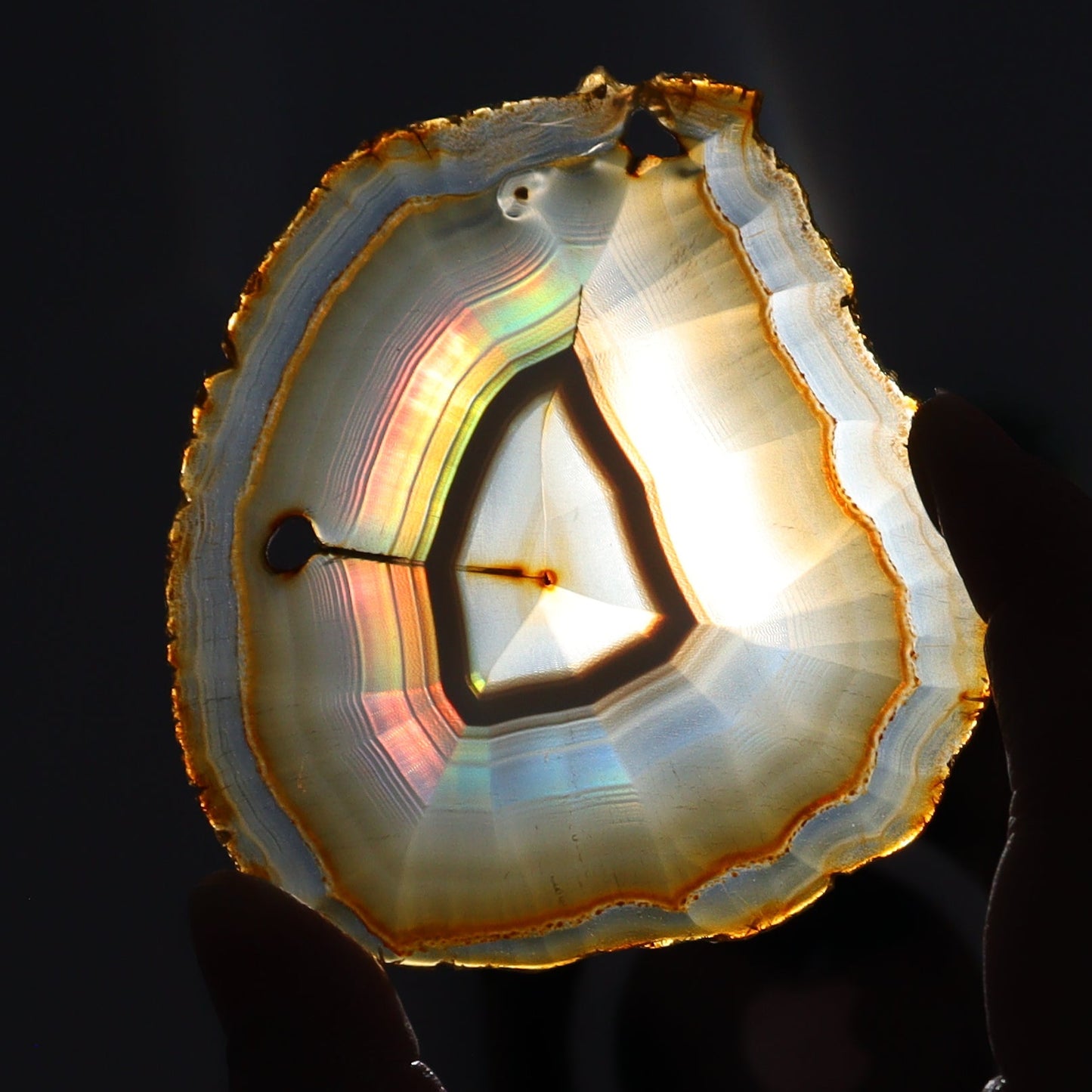 Iris Agate Slices Set of 6 - Expert Wholesale and Supplier of Wholesale Crystals & Bulk Gemstones, ["Agate","Iris Agate","Slices and Slabs"]