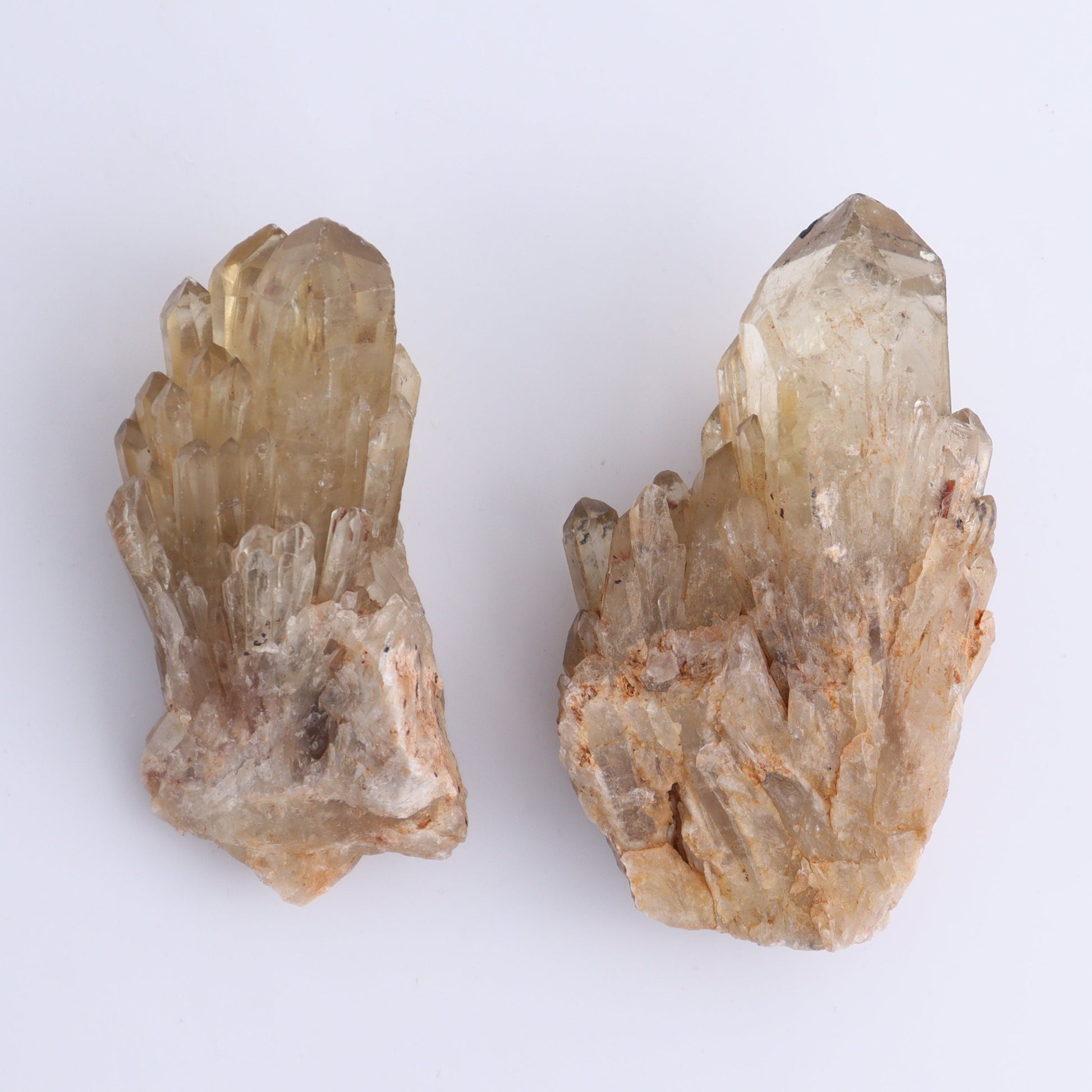 Imperfect Citrine Points Set of 6 - Expert Wholesale and Supplier of Wholesale Crystals & Bulk Gemstones, ["Citrine","Points","Rough","Roughs"]
