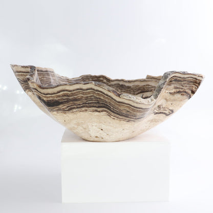Mexican Onyx/Calcite Bowl 14"