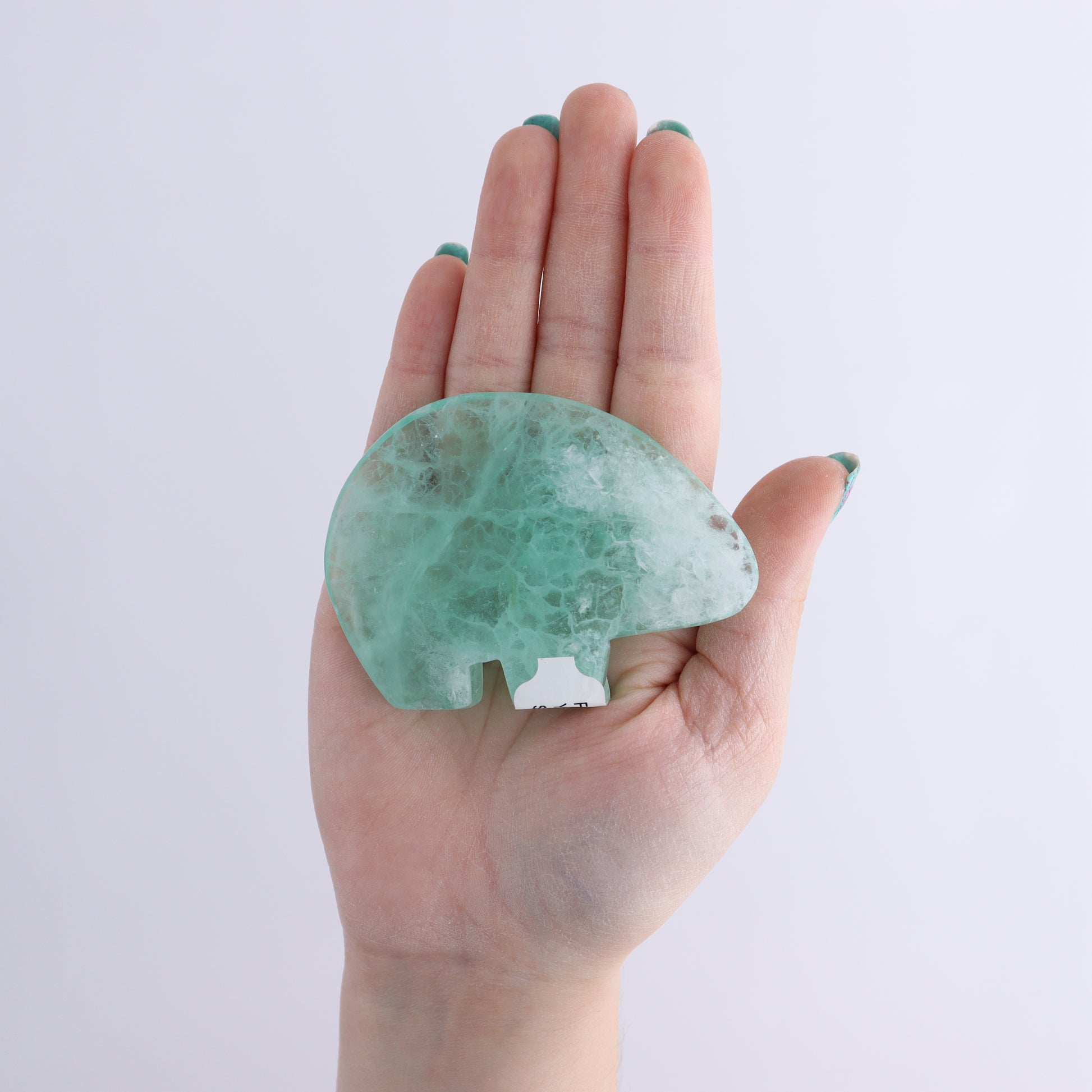 Fluorite Bears set of 6 - Expert Wholesale and Supplier of Wholesale Crystals & Bulk Gemstones, ["Bears","Fluorite","Indonesia","Zuni Bears"]