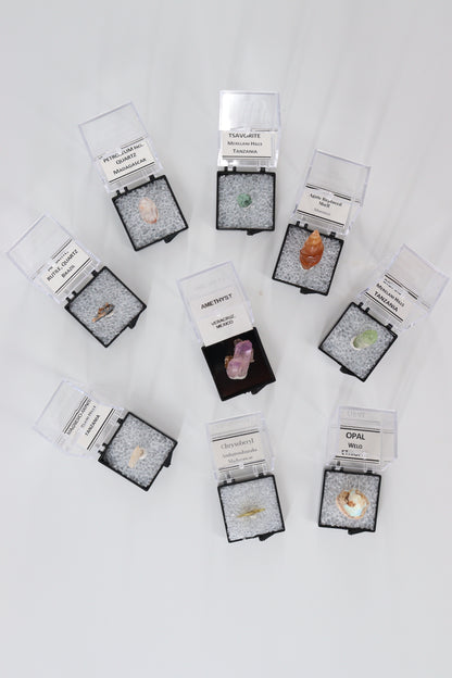 Mixed Mineral Set in Perky Boxes - Expert Wholesale and Supplier of Wholesale Crystals & Bulk Gemstones, []