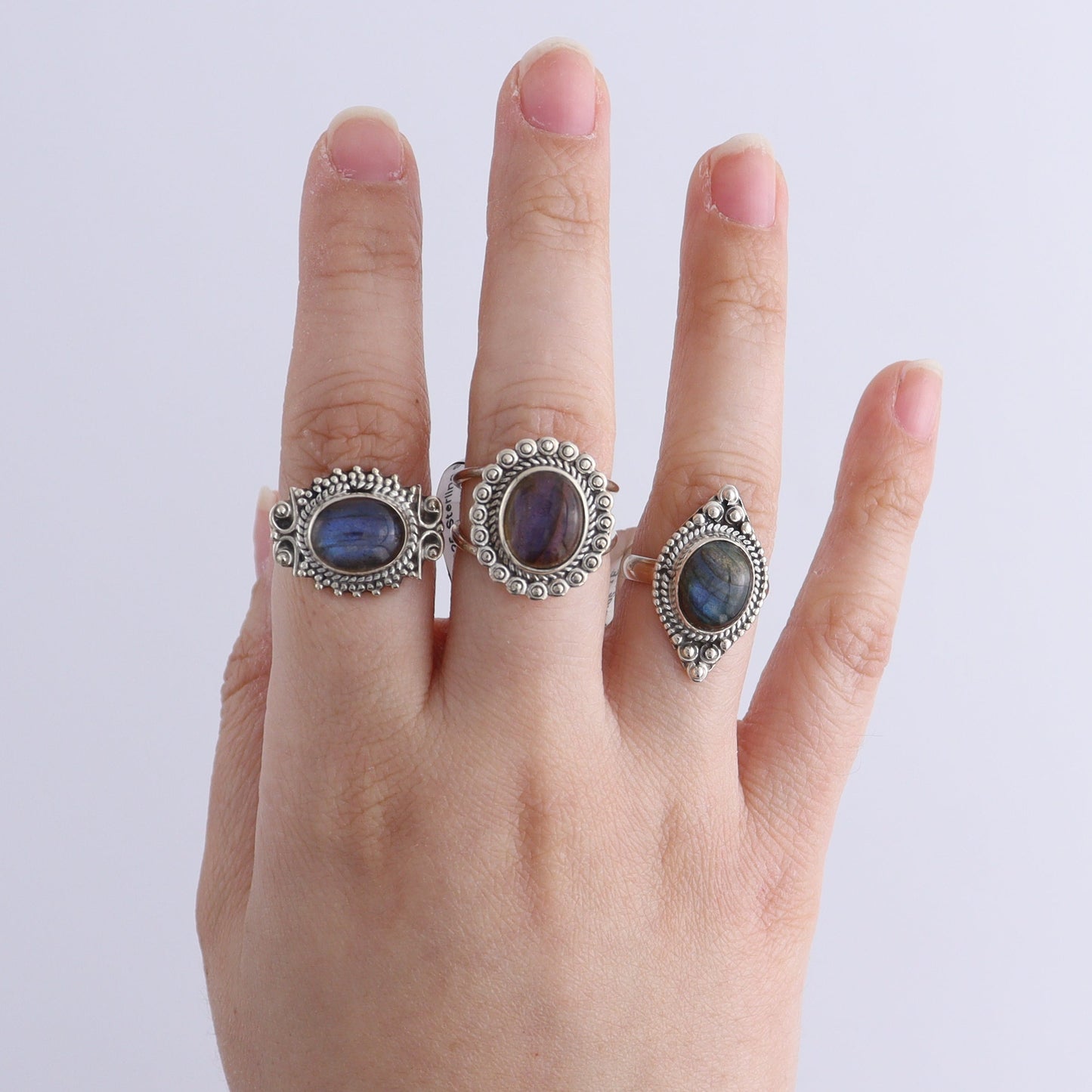 One Labradorite Ring - Expert Wholesale and Supplier of Wholesale Crystals & Bulk Gemstones, ["India","Labradorite","Ring","sterling silver"]