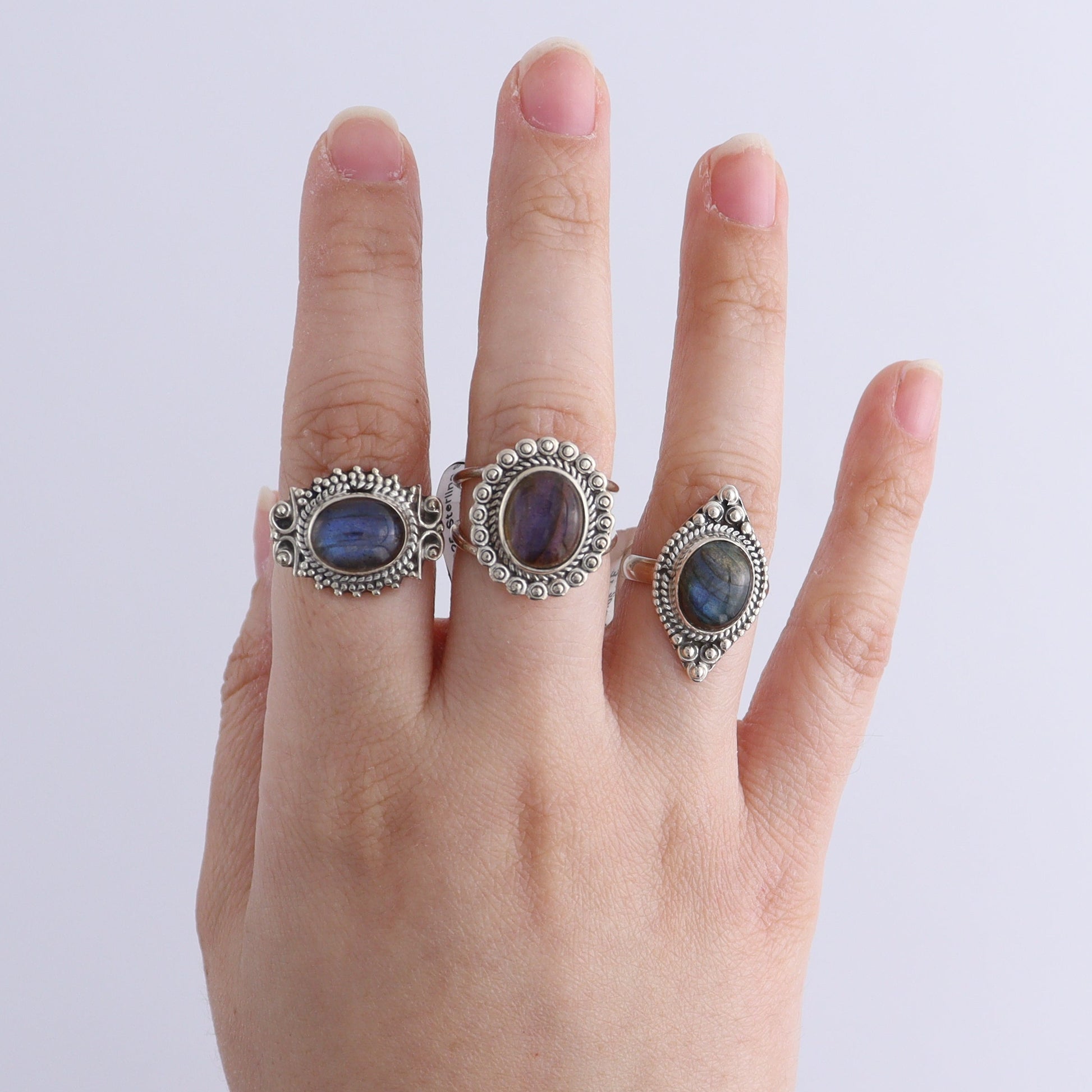 One Labradorite Ring - Expert Wholesale and Supplier of Wholesale Crystals & Bulk Gemstones, ["India","Labradorite","Ring","sterling silver"]