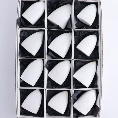 Scolecite Freeforms Flat of 12 - Expert Wholesale and Supplier of Wholesale Crystals & Bulk Gemstones, ["Freeforms","India","Scolecite"]